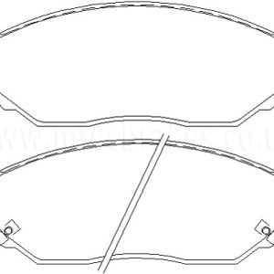 Brakeworld Front Brake Pads - BW4070