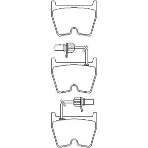 Brakeworld Front Brake Pads - BW4061