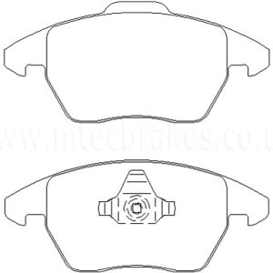 Brakeworld Front Brake Pads - BW4113