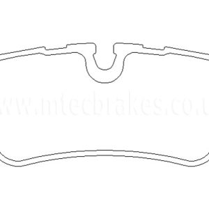 Brembo Rear Brake Pads - P44013