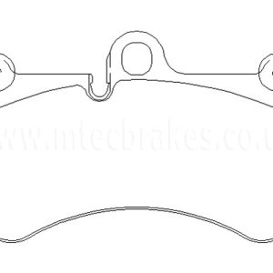 Altpart Front Brake Pads - ALTPAD06