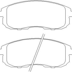Brakeworld Front Brake Pads - BW4383