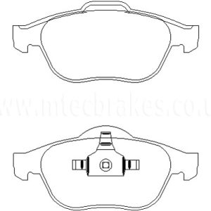 Brakeworld Front Brake Pads - BW4278