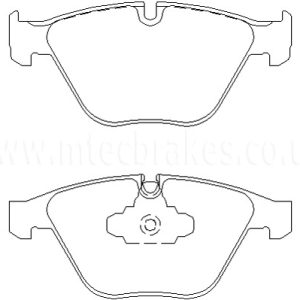 Brakeworld Front Brake Pads - BW4327