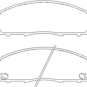 Brakeworld Front Brake Pads - BW4422