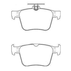Brakeworld Rear Brake Pads - VFM4408