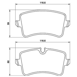 MTEC Rear Brake Pads - MTECPAD4518
