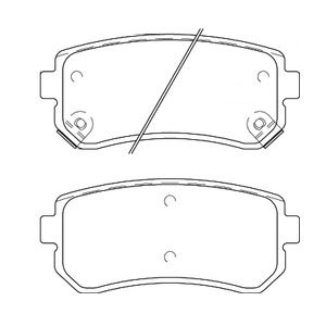 MTEC Rear Brake Pads - MTECPAD4512