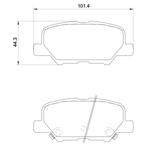 Mintex Rear Brake Pads - MDB3336
