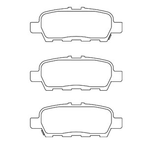 Mintex Rear Brake Pads - MDB3396