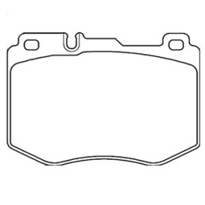 Brakeworld Front Brake Pads - BW4480