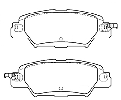 MTEC Rear Brake Pads - MTECPAD4918