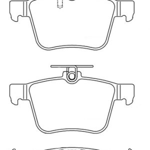 MTEC Rear Brake Pads - MTECPAD4934
