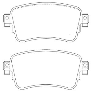 MTEC Rear Brake Pads - MTECPAD4796