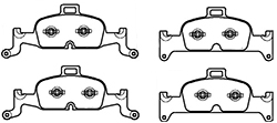 Mintex Front Brake Pads - MDB4022