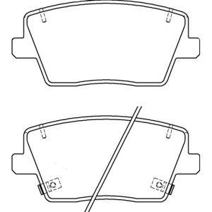 MTEC Rear Brake Pads - MTECPAD4682