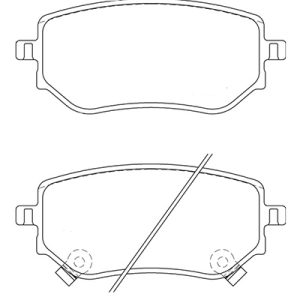 MTEC Rear Brake Pads - MTECPAD4662