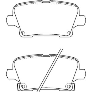 MTEC Rear Brake Pads - MTECPAD4678