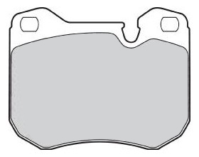 Altpart Front Brake Pads - ALTPAD01