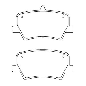 MTEC Rear Brake Pads - MTECPAD4660