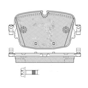 MTEC Rear Brake Pads - MTECPAD4666