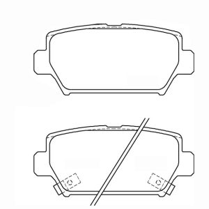 MTEC Rear Brake Pads - MTECPAD4668
