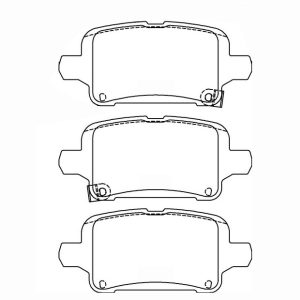 MTEC Rear Brake Pads - MTECPAD4672