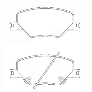 MTEC Rear Brake Pads - MTECPAD4684