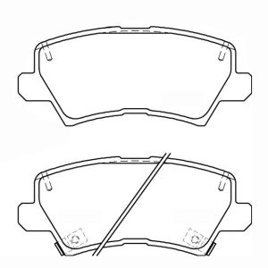 MTEC Rear Brake Pads - MTECPAD4686