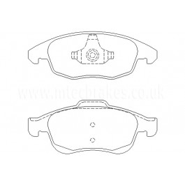Brembo Front Brake Pads - P61083